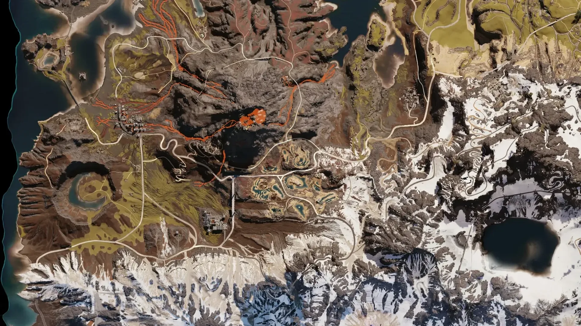Endless Dream scenario map overview