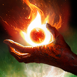Flame strafing