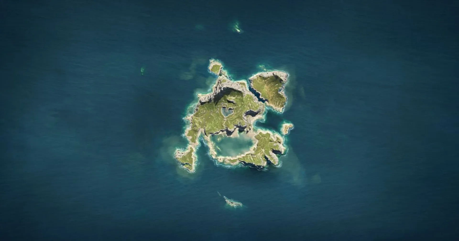 Eternaland Island map overview
