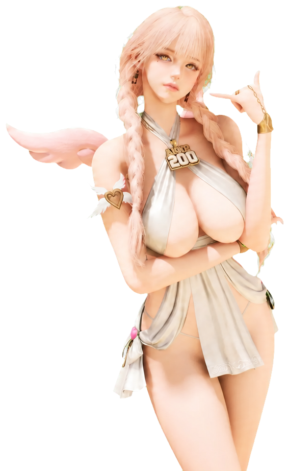 AION 2 in-game character fashion showcase
