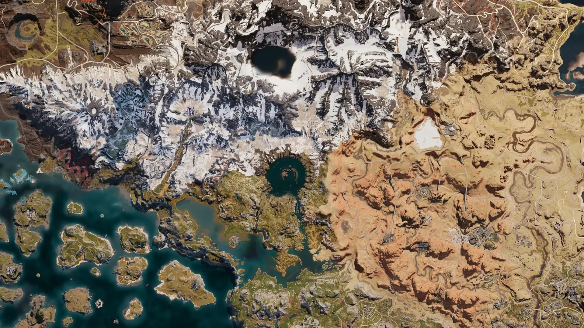 Deviation: Survive, Capture, Preserve scenario map overview